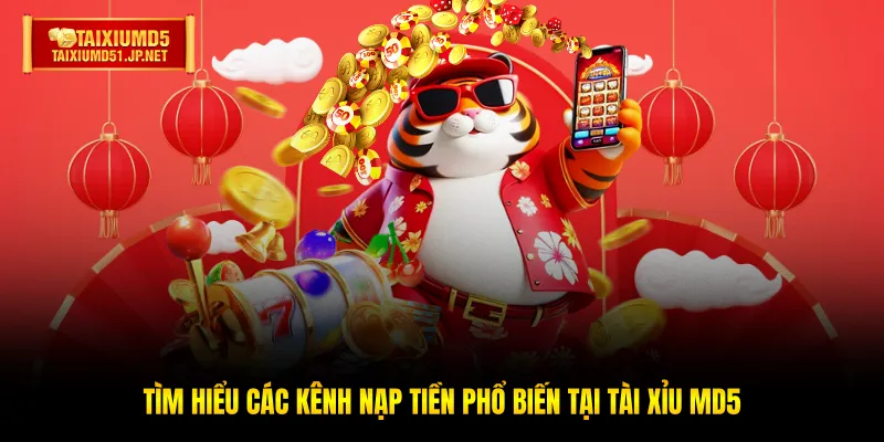 Tìm hiểu các kênh nạp tiền phổ biến tại Tài Xỉu MD5